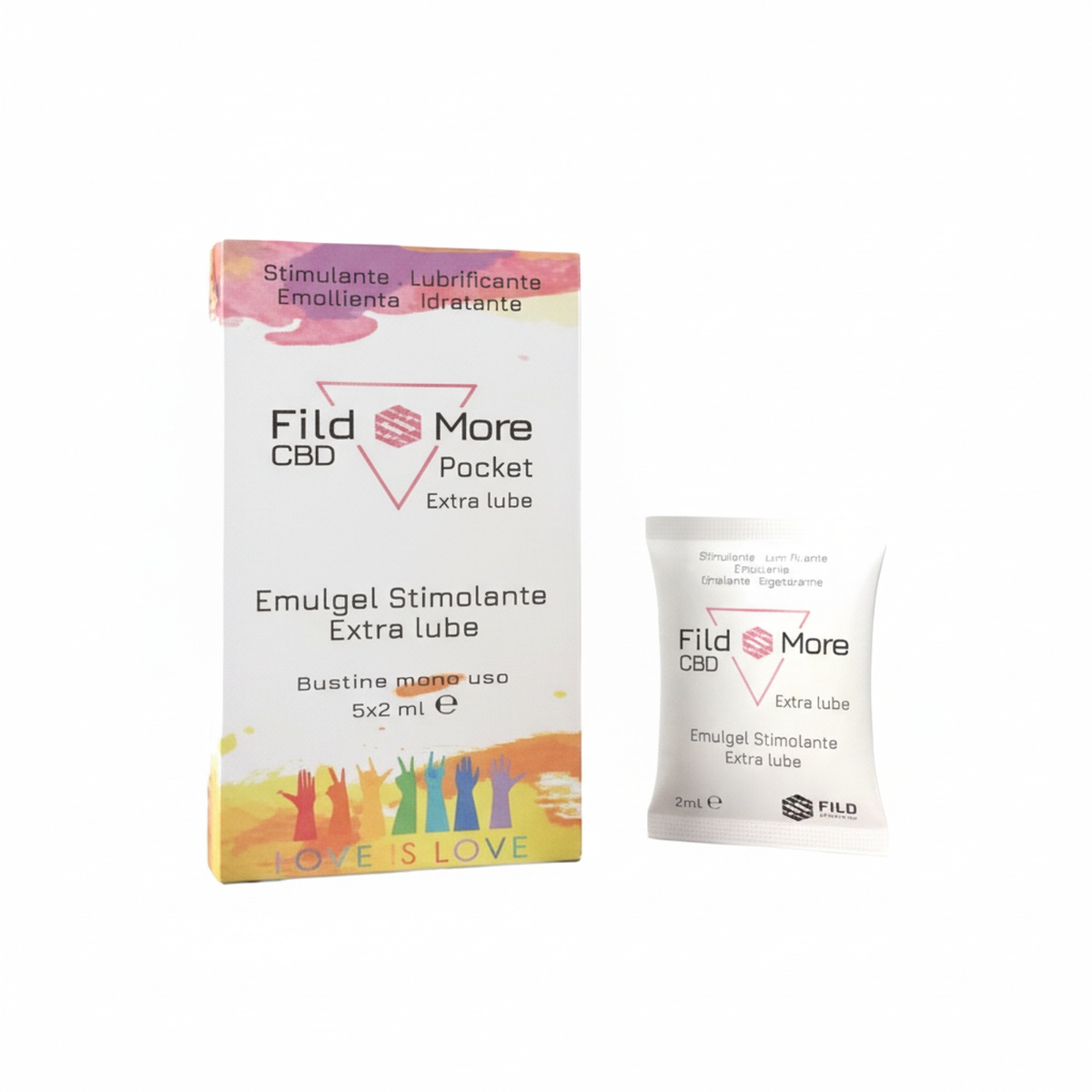 FILD MORE CBD Pocket Emulgel bustine 5x2ml