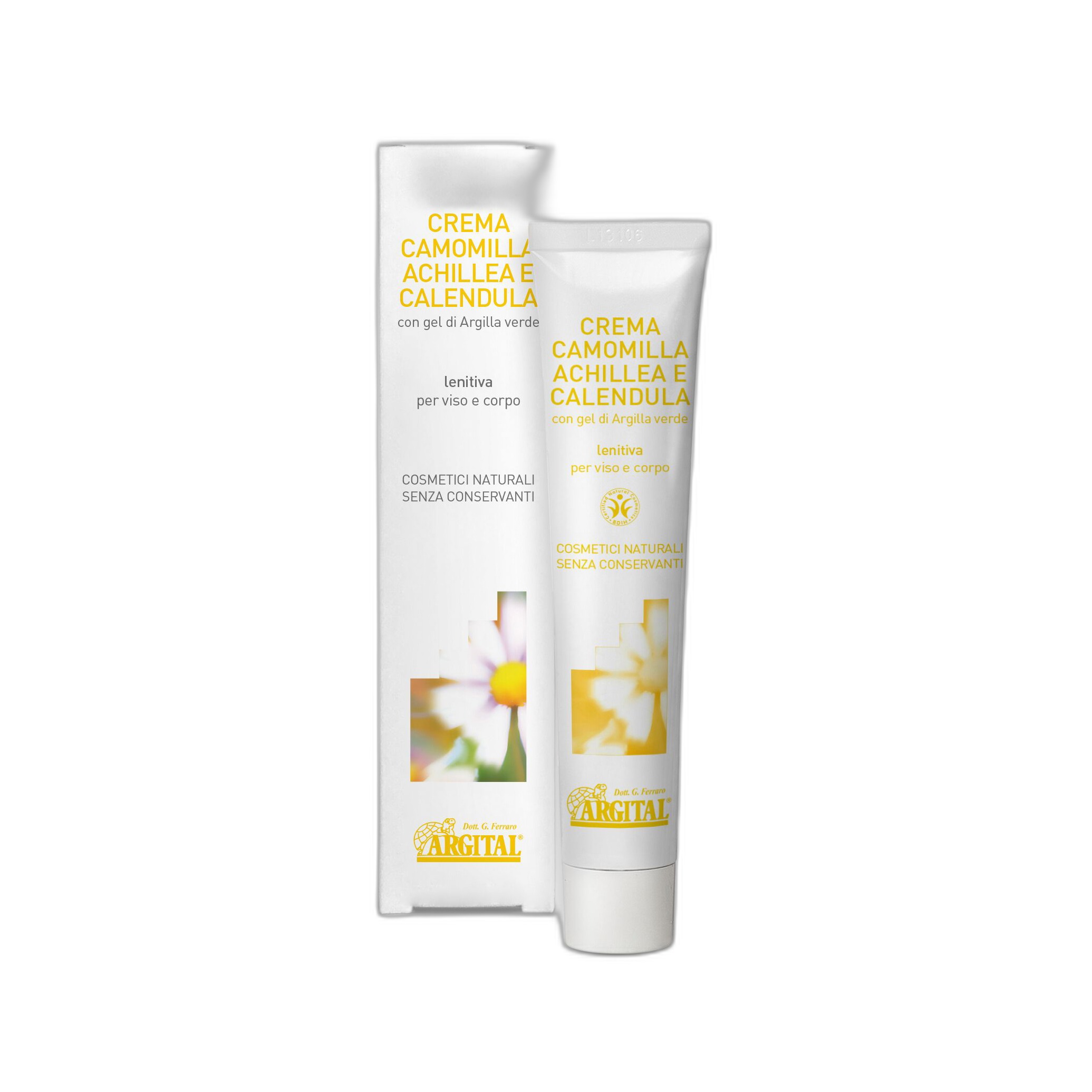 CREMA ALLA CAMOMILLA, ACHILLEA, CALENDULA 50 ML