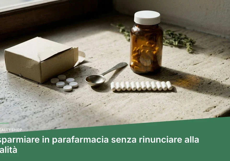 Risparmiare in parafarmacia senza rinunciare alla qualità