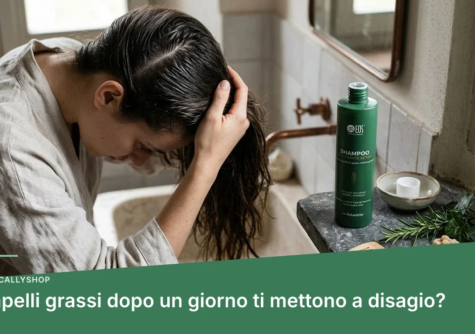 Capelli grassi dopo un giorno ti mettono a disagio?