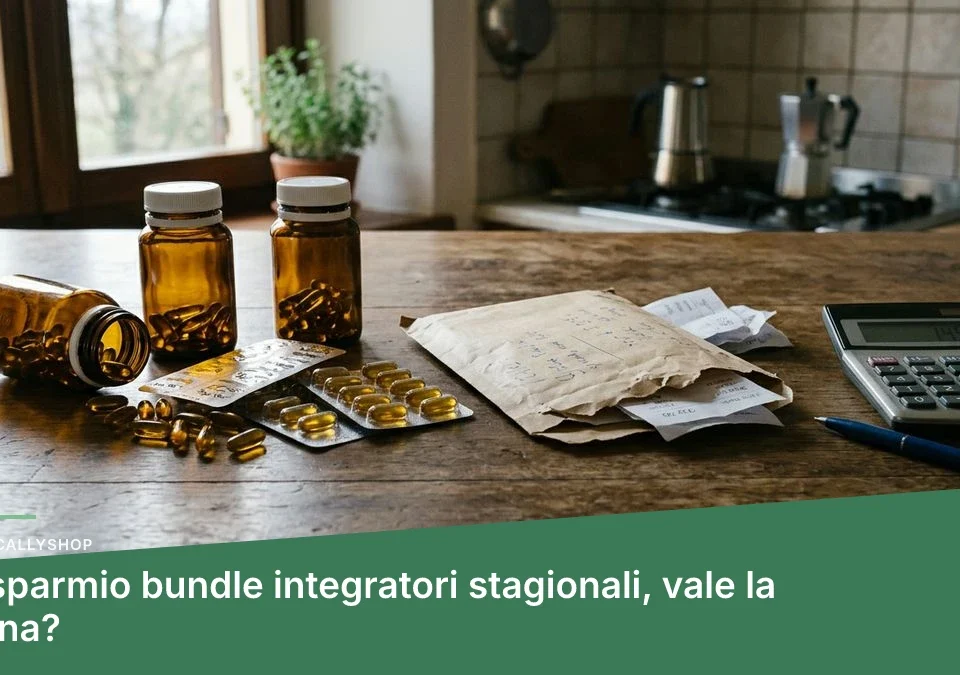 Risparmio bundle integratori stagionali, vale la pena?