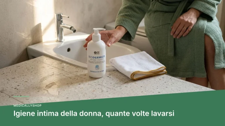 Igiene intima della donna, quante volte lavarsi