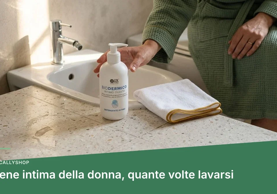 Igiene intima della donna, quante volte lavarsi